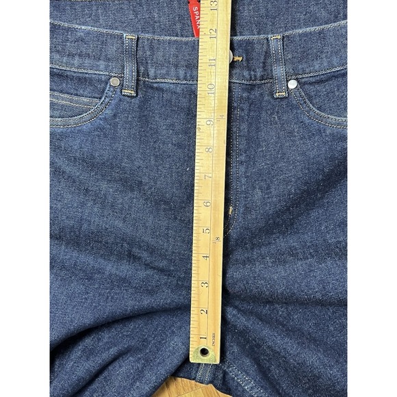 SPANXshape Authentic 360 Wide Leg Jeans | Marina / Womens Size XL Dark Wash - Picture 6 of 8